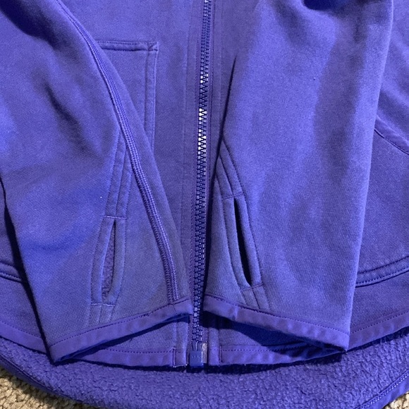 Ivivva set yoga pants jacket zip up hooded purple green outfit girls 7 - Picture 7 of 8